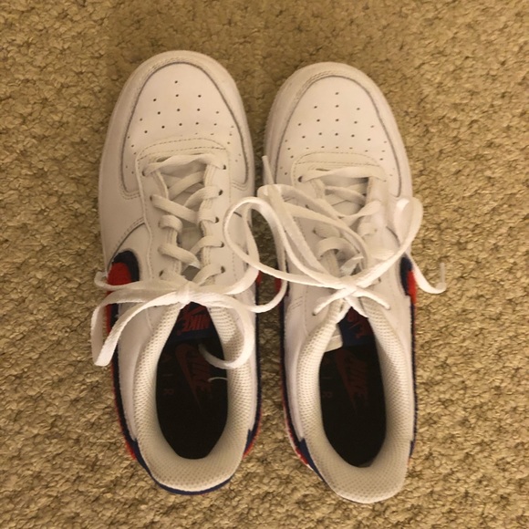 Air Force chenille swoosh size 7 - Picture 4 of 5